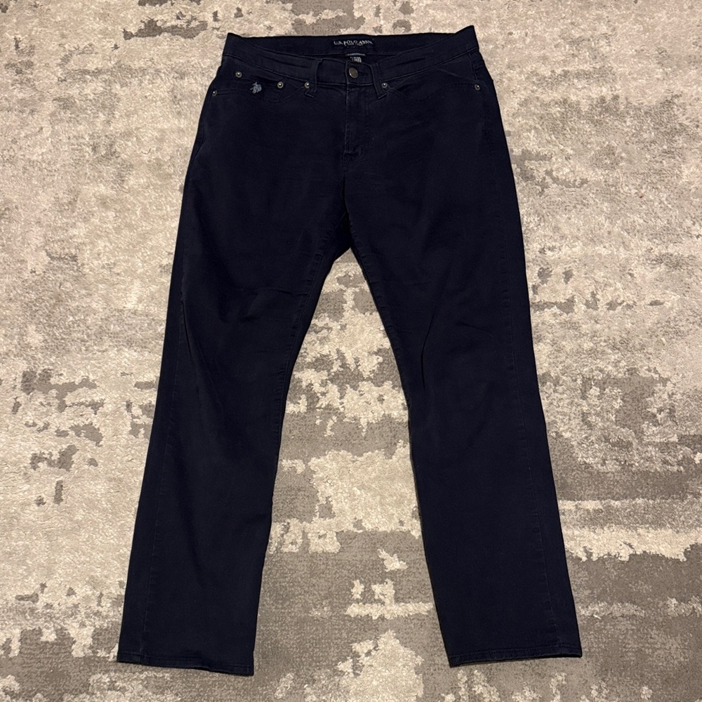 U.S. Polo Assn. Men's Dark Navy Chinos